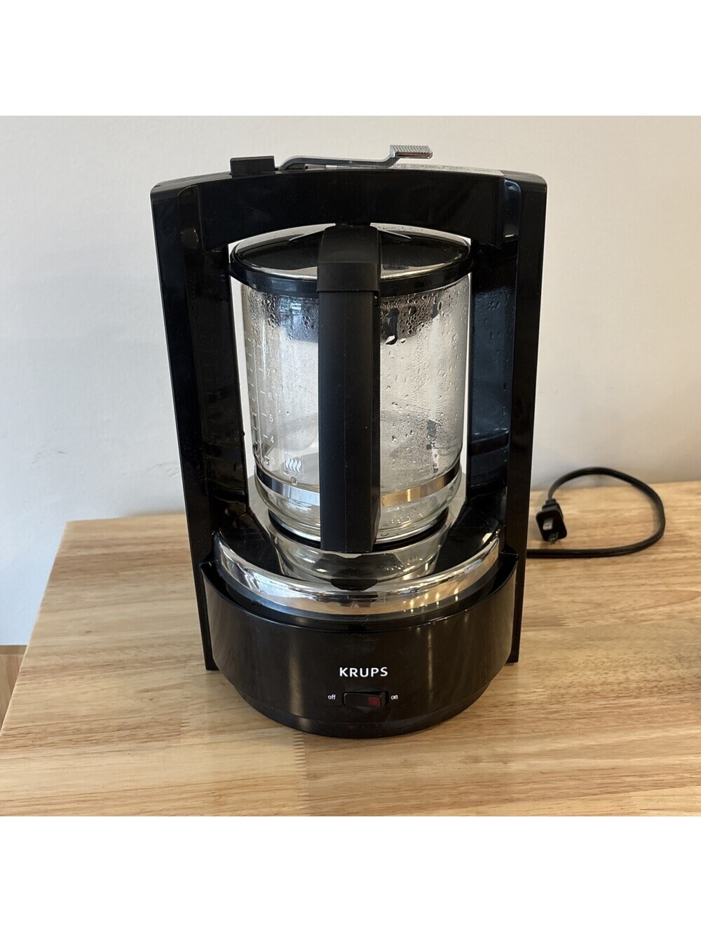 Krups Pressure Coffemaker Moka F468 Coffee 12 Cup Made in France READ CONDITION